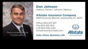 Allstate is an equal opportunity company. Don Johnson Allstate Insurance Agent In Jacksonville Fl