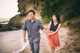 Grace + Larry Laguna Beach Adventurous Engagement