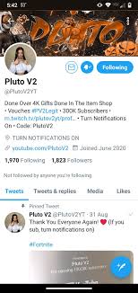 This video is 10 minutes of pluto v2 gifting skins, emotes, wraps, from the fortnite item shop! Pluto V2 Fortnite Leaks News On Twitter Giving 2 Digital Ps5 S 2 Ps5 Disc Consoles To People Who Like Rt Ends In 1 Hour