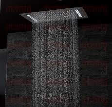 Grohe dusche armaturen led panel 620x620 anschluss badarmatur duschbrause set skai wandpaneel räucherwasserfall drache regendusche unterputz ausziehbarer wasserhahn bad. 2021 Luxury Bathroom Led Ceiling Shower Head Accessories Sus304 700x380mm Functions Rain Waterfall Mist Bubble Shower Df5422 From Cncoming 420 1 Dhgate Com