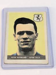 1958-59 Peter McParland A&BC Footballers Aston Villa #18