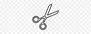 Set with cutting scissors on black and white backgriund in frame. Scissors Outline Clipart Hair Shears Clipart Stunning Free Transparent Png Clipart Images Free Download