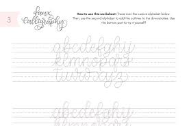 Use the example alphabet and the grid paper to practice. 12 Free Calligraphy Practice Sheets