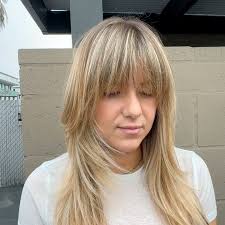 📌 SAVE THIS POST for when you need a blonding placement for straight  across bangs! ✓ Questions? Ask me below!