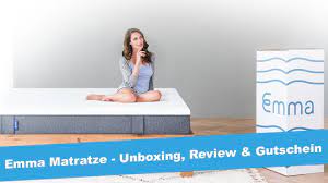 Wir haben die emma original matratze unter die lupe genommen. Emma Matratze Unboxing Review Gutschein Code Jetlonestarr Youtube
