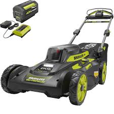 New and used riding lawn mowers for sale near you on facebook marketplace. Ryobi 40v Brushless 20 In Cordless Walk Behind Self Propelled Lawn Mower With 6 0 Ah Battery Charger Ry401120 Y The Home Depot
