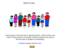 Maybe you would like to learn more about one of these? First Grade Interactive Math Skills Ordinal Numbers