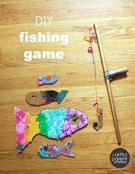 Diy fishing pole | make the simplest fishing rod how to make a fishing pole in the wild. A Diy Fishing Game For Kids Make Your Own Fish Rod For Play