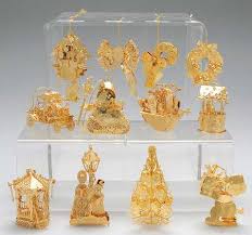 $6.99 danbury mint 2002 gold plated filigree musical bells christmas ornament * exc. Christmas Mint Quotes Quotesgram