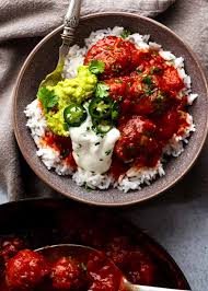 Creamy chicken and rice is one of the heartiest, most comforting dinners and it's absolutely perfect for cold fall days! Mexican Meatballs Recipetin Eats