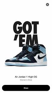 Nike Women S Air Jordan 1 High Og Blue Chill Unc Patent Leather Size 6 5 Nike Airs This Is A Link To Ama Air Jordans Retro Nike Air Jordan Retro Air Jordans