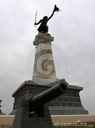 Statue Of General Kellermann And Cannon On The Site Of The Battle Of Valmy In Argonne Marne France Statue Bataille Images