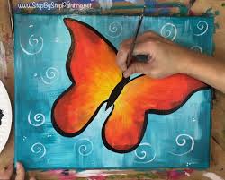 See more ideas about butterfly, beautiful butterflies, birds butterflies. Butterfly Painting How To Paint A Butterfly In Acrylics Step By Step