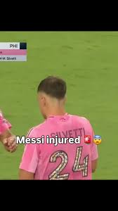 ویدئو: مسی درد داشت و تعویض شد