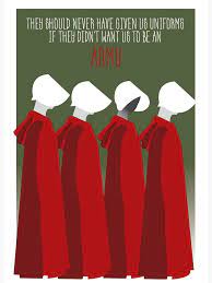 The Handmaid S Tale Sticker By Andromedabrasil Handmaids Tale The Handmaid The Handmaids Tale Poster