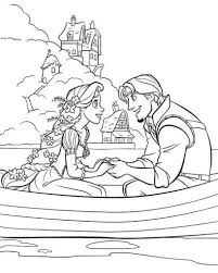 Animation/movies coloring pages, coloring pages for girls, disney / pixar coloring pages, tangled coloring pages 0. Beautiful Princess Rapunzel And Flynn On A Boat Coloring Page Jpg 818 1024 Disney Princess Coloring Pages Tangled Coloring Pages Princess Coloring Pages