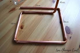 Diy Lampe Aus Kupferrohren