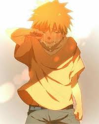 Naruto Uzumaki Ilustrasi Seni Animasi Lukisan Wajah