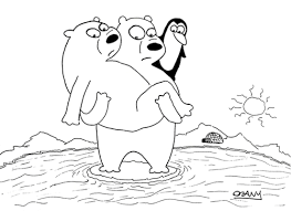 The earth's average temperature is about 15c but has been much higher and lower in the past. Climate Change By Ozanootrac Nature Cartoon Toonpool