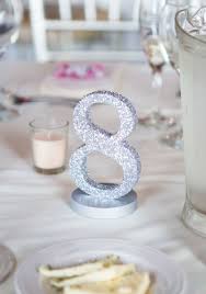 Glitter Table Number Centerpieces For Wedding Reception Decor Numbers 1 10 Item Gli110 Glitter Table Numbers Wedding Glitter Table Numbers Wedding Table Numbers