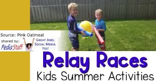 Relay races take the form of professional races and amateur games. Pt Corner Perfect Summertime Relay Races For Kids Pediastaff Pediatric Slp Ot And Pt Blog