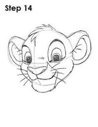 Sie sind aus unterschiedlichen produktionen. How To Draw Simba Easy Drawings Disney Art Drawings Lion Drawing Simple