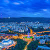 The metropolitan area covers 726 km² (280 mi²) and has a population of approximately 1½ million (2019). 1