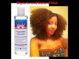 The ingredient is water soluble, which makes it key in the composition of cosmetics and hair products. 34 Hair Talk Is Vegetable Glycerin Safe To Use On My Hair In The Winter Youtube