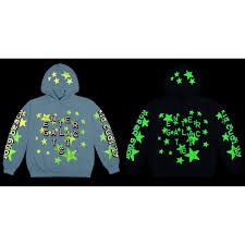 Whether your a cactus plant flea market fan or not this collab with kid cudi is a must have streetwear piece. Kid Cudi Cpfm Hoodie Glow In The Dark By Youbetterfly