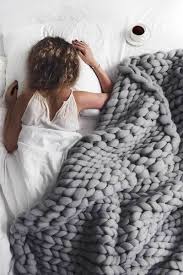 Grob gestrickte decke super merino wolle super chunky strick. Grob Gestrickte Decke Grob Gehakelte Decken Decke Stricken Schwere Wolldecke