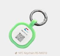 출입 통제용 맞춤형 실리콘 NFC 디지털 키체인