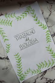 Capa De Trabalho De Ciencias Para Imprimir Ideia De Capa De Trabalho Escolar De Biologia Capas De Trabalhos Capas Para Tumblr Escola Diy