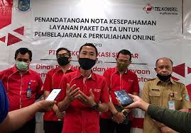 Telkomsel baru saja meluncurkan program promo paket kuota belajar 10gb dengan harga hanya rp10. Kolaborasi Telkomsel Dan Dinas Pendidikan Kebudayaan Tangerang