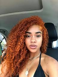 Orange hair