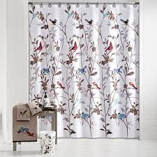 Mainstays Birds In Nature Decorative Bath Collection Shower Curtain Walmart Com Bird Shower Curtain Fabric Shower Curtains Curtains