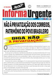 Um dos sindicatos de trabalhadores da companhia, o dpvkom, afirmou em nota à dw brasil que defendeu à época que a. N 99 Nao A Privatizacao Dos Correios Patrimonio Do Povo Brasileiro By Apeoesp Issuu