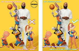 Dsng S Sci Fi Megaverse Space Jam 2 A New Legacy And A New Controversy Plus Space Jam 2 Fan Art Featuring Lola Bunny