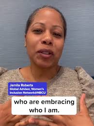 Meet Jamila Roberts, global advisor of the Women's Inclusion Network at  #nbcuniversal! She is surrounded by colleagues who embrace all aspects of  her life and journey. #herstoryNBCU #womenwholead ...