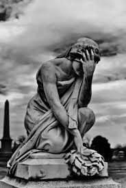 Statue Of Sorrow By Tj Fowler Angel Sculpture Cemetary Statue Cemetery Statues