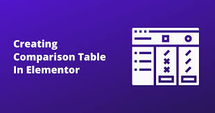 Imagine what if he is welcomed. Creating Comparison Table In Elementor Elementor Addons