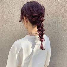 セミロングのヘアスタイル 髪型23選 パーマ 前髪あり 前髪なし 黒髪 外ハネ ヘアアレンジと分けて紹介 黒髪 ヘアアレンジ 簡単 ヘアアレンジ セミロング ポニーテール
