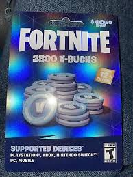 We did not find results for: 2800 V Bucks Fortnite Nintendo Pc Mac Ps4 Ps5 Switch Xbox 2 800 Vbucks Gift Card 23 50 Picclick