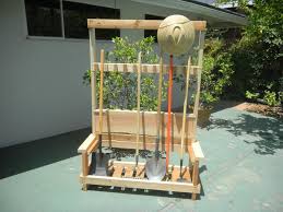 The previous example uses a wooden board. 10 Diy Garden Tool Storage Organizer Ideas