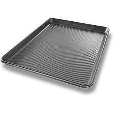 Amazon Com Usa Pan Patriot Pan Bakeware Aluminized Steel Half Sheet Pan Kitchen Dining Sheet Pan Half Sheet Pan Pan