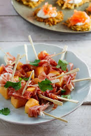 Try one of our dinner party starters for simple but impressive entertaining. Starters Canapes Melon Prosciutto Skewers Simply Delicious
