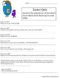 Rhoda margaret martha mary magdalene. Hard Easter Quiz On Resurrection Of Jesus