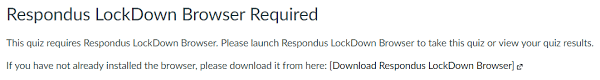 Https Www Lwtech Edu Campus Life E Learning Docs Lwtech Elearning Students How To Take Respondus Canvas Quiz Pdf