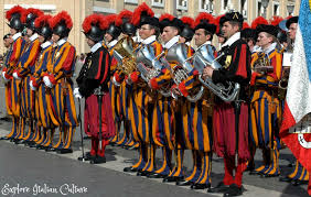 The swiss guard was officially established on 22 january 1506, the day on which 150 swiss soldiers from the canton of uri marched to rome and entered the vatican for the first time, where they were blessed by pope julius ii. The Swiss Guard At The Vatican City Rome Where To See Them And Who They Are