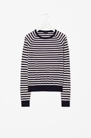 Black And White Striped Sweater Women S Raglan Cotton Jumper Knitting Women Sweater Cotton Jumper Knitwear Women