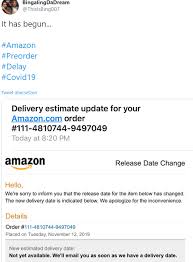 Wenn es von amazon noch am samstag an dhl übergeben wurde am montag, wird es. Amazon Kunden Mussen Bis Zu Vier Wochen Auf Bestellung Warten Amazon Watchblog De